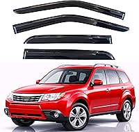 Vista 152 de KPY Moldura deflectora de viento con protección contra la lluvia compatible con GMC Terrain 2018-2023, 4 unidades, para ventana lateral, autoadhesiva