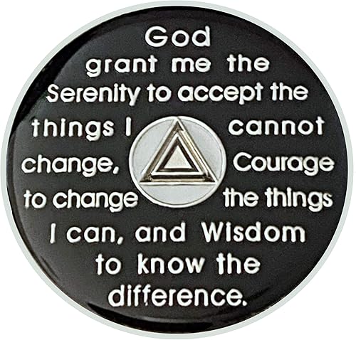 Miniatura 2 de Monedas bañadas en plata de 11 a 20 años AA, medallones anónimos de alcohol