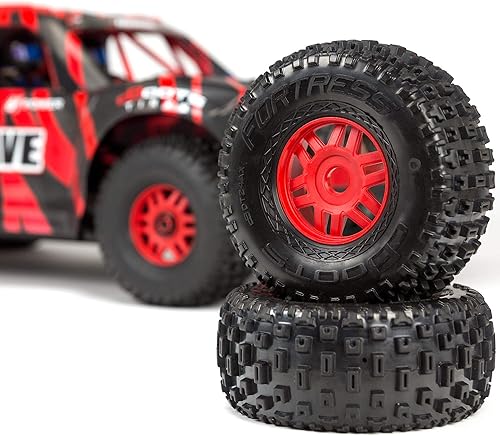 Miniatura 5 de ARRMA Camión RC 17 Mojave 6S V2 4WD BLX Desert Truck con Spektrum Firma listo para funcionar rojonegro ARA7604V2T2 Verde/Negro, rojo/negro