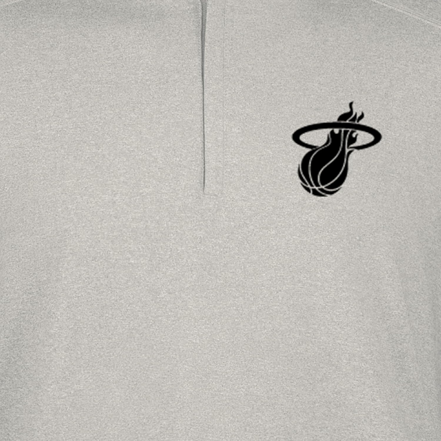 Holloway Men's NBA Miami Heat 1/4 Zip Pullover| Stylish Team Gear | Perfect for Training, Casual and Game Day - Image 4