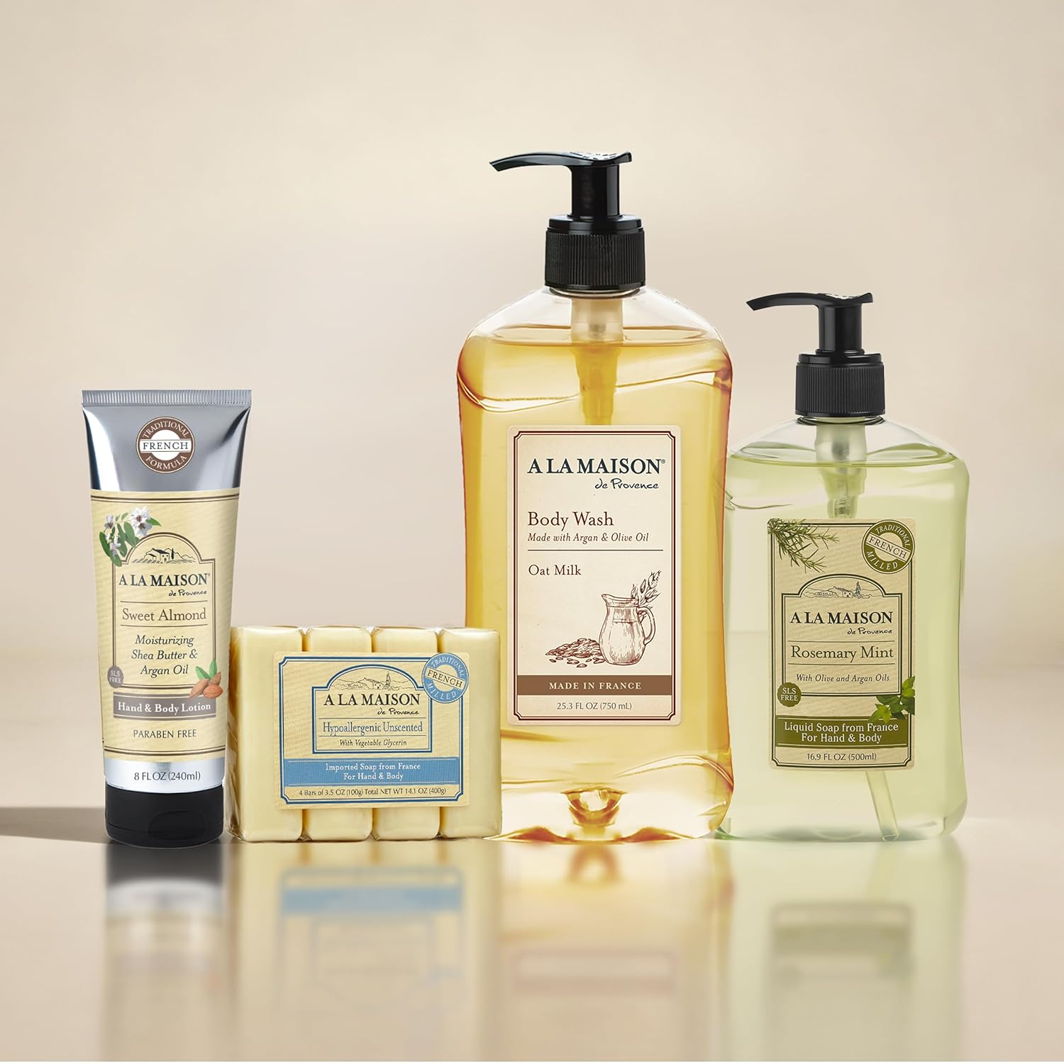 A LA MAISON Fresh Sea Salt Body Wash 25.36 Fl Oz, 3 Pack - Image 6