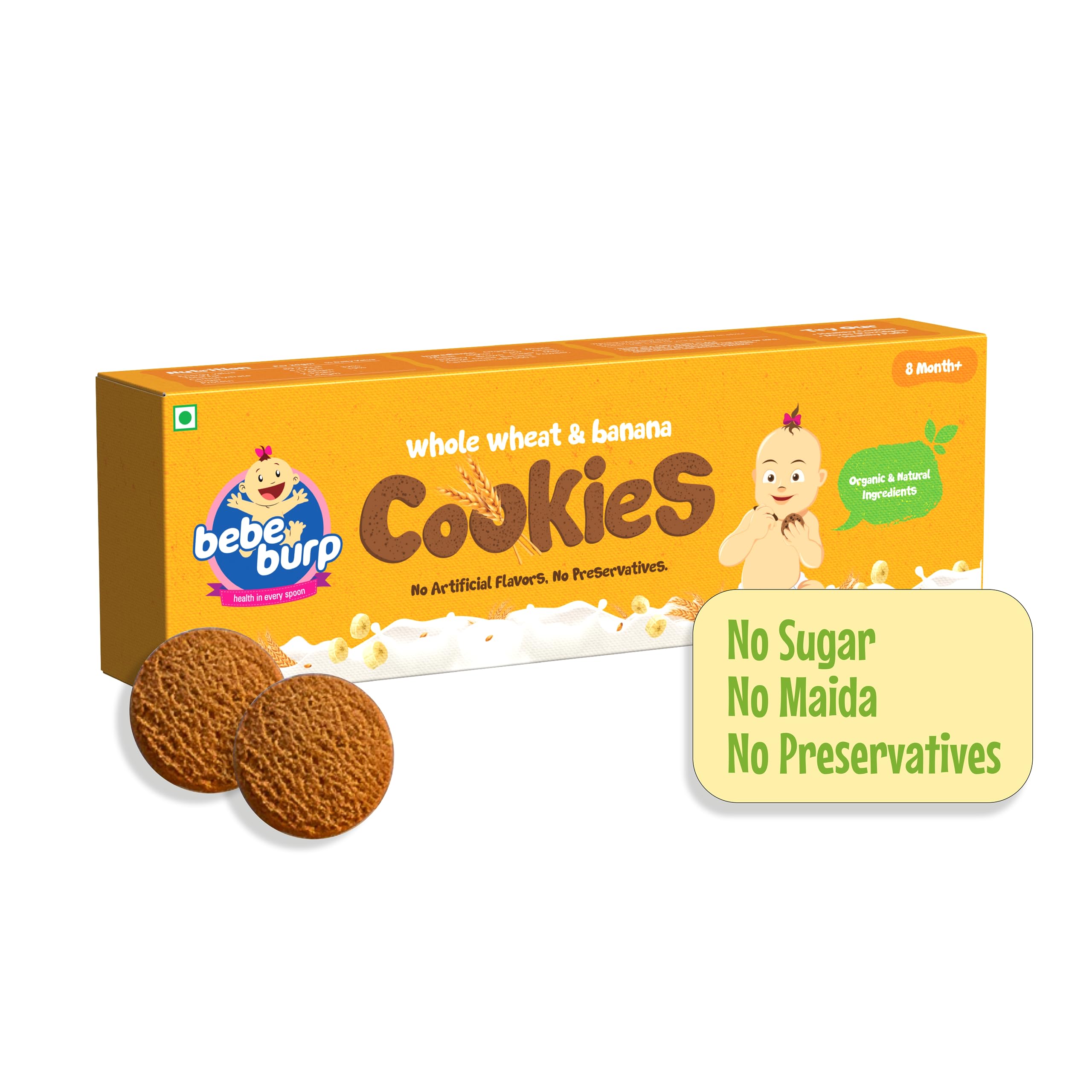 See full amazon price history chart for BEBE BURP- Whole Wheat Cookies with Banana -Tasty & Healthy Cookies For Childrens | No Artificial Preservatives & Flavours | Natural Sweetness Of Jaggery Biscuits | 150gm BEBE BURP- Whole Wheat Cookies with Banana -Tasty & Healthy Cookies For Childrens | No Artificial Preservatives & Flavours | Natural Sweetness Of Jaggery Biscuits | 150gm (B0C7GFMSFQ) Amazon Price History, Amazon Price Tracker