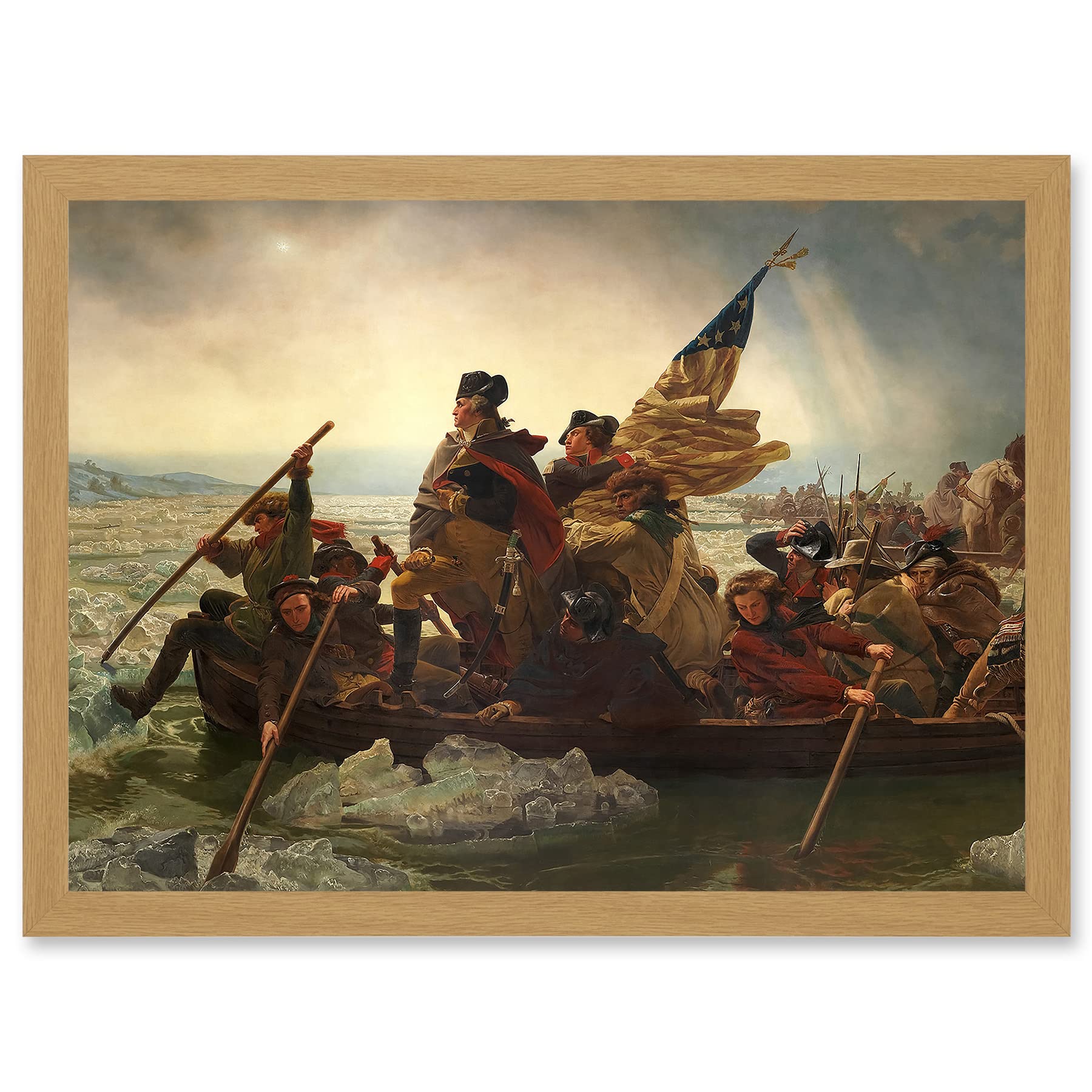 Amazon.co.jp: Leutze George Washington Crossing The Delaware