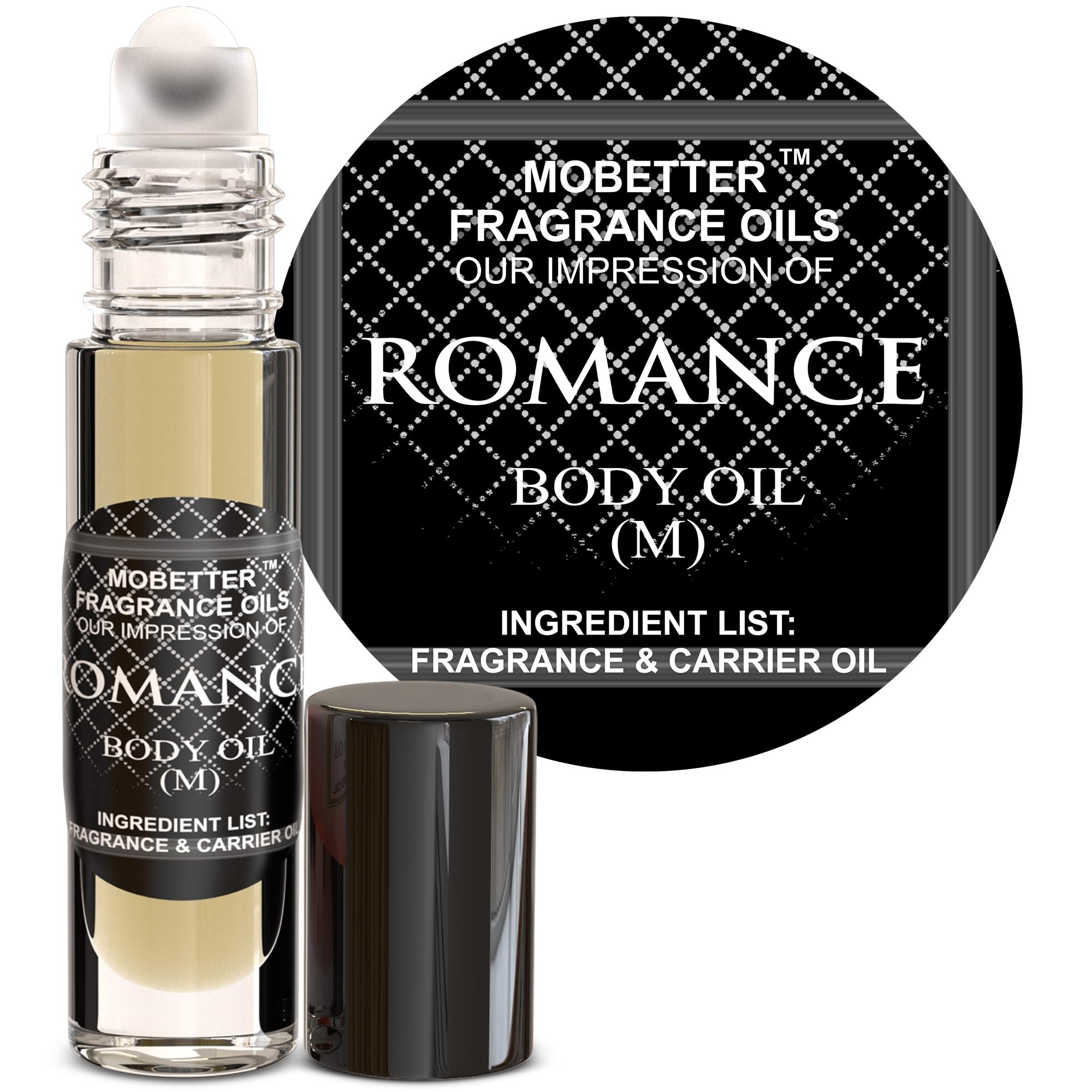 MOBETTER FRAGRANCE OILS' Our Impression of Romance (M) Men Cologne Body Oil
