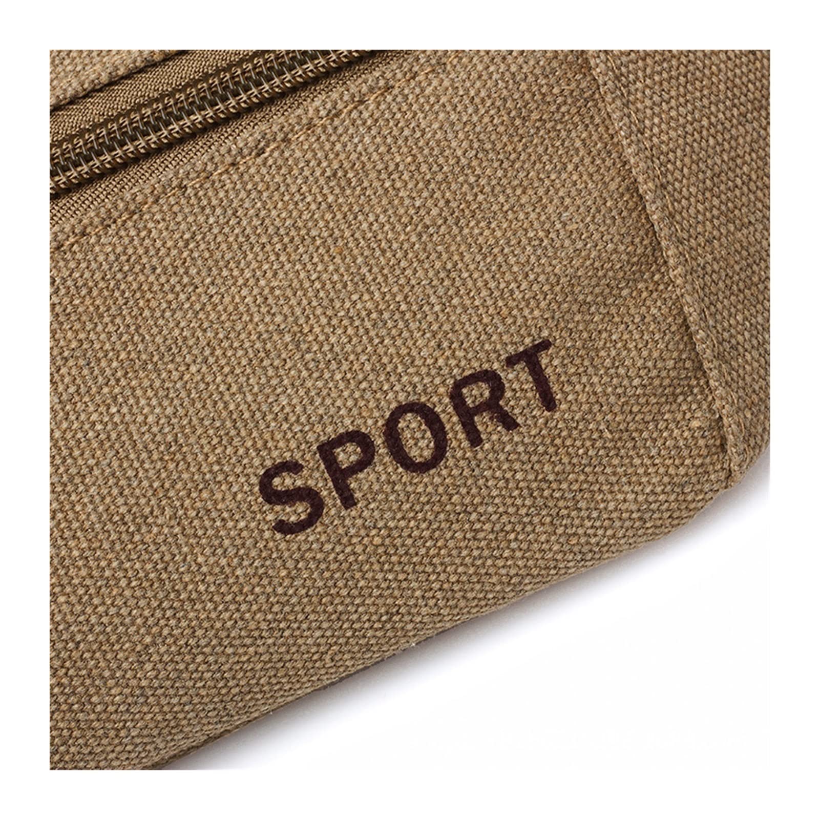 Hombres de Moda Sports Sports Twinvas Bolsa de Cintura Fitness Bag Carry Carry Bolsa de teléfono móvil Ultra Ligero (Color : A Army Green)