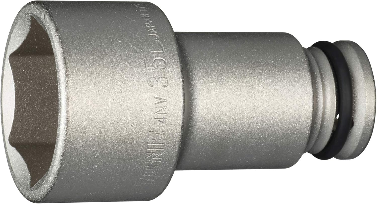 TONE 1/2" Drive 6 Point Deep Impact Metric Socket (4NV-35L)