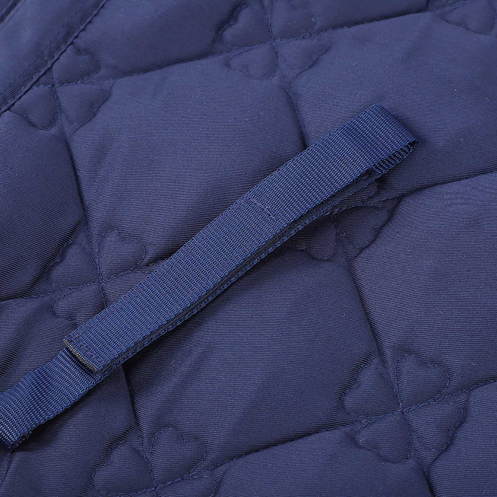 Sottosella per Cavallo in Cotone, Morbido e Traspirante con Doppia Maniglia in Corda per Sport Equini, Design Leggero, 99x68 Cm, 1 unità