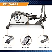 Vista 6 de Marcy Magnetic Elliptical Trainer Cardio Workout Machine