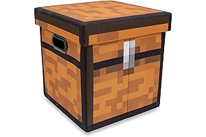 Foldable Minecraft™ Storage Bin Chest with Lid
