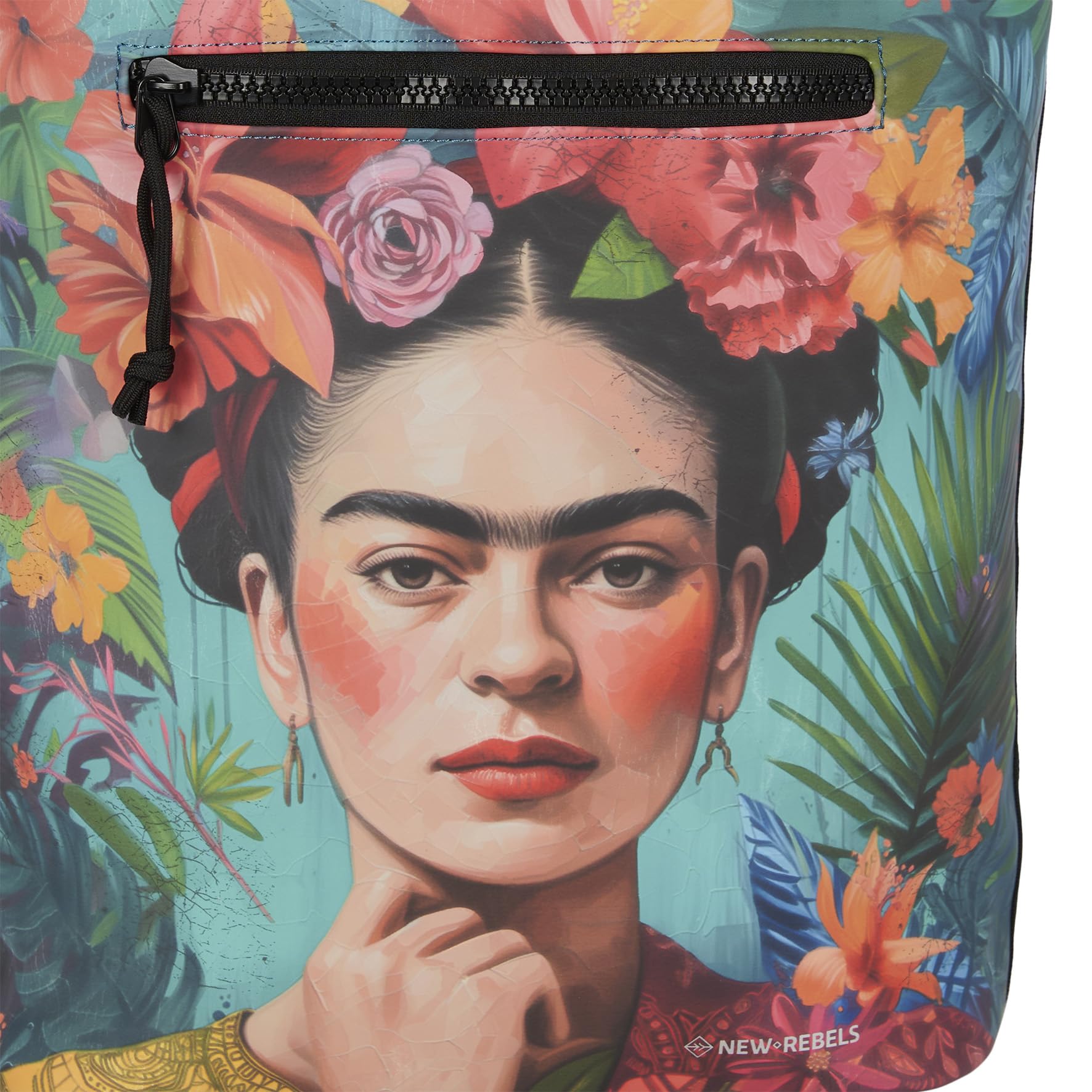 Mart Art New York Flowerhead Rolltop Rucksack 16L