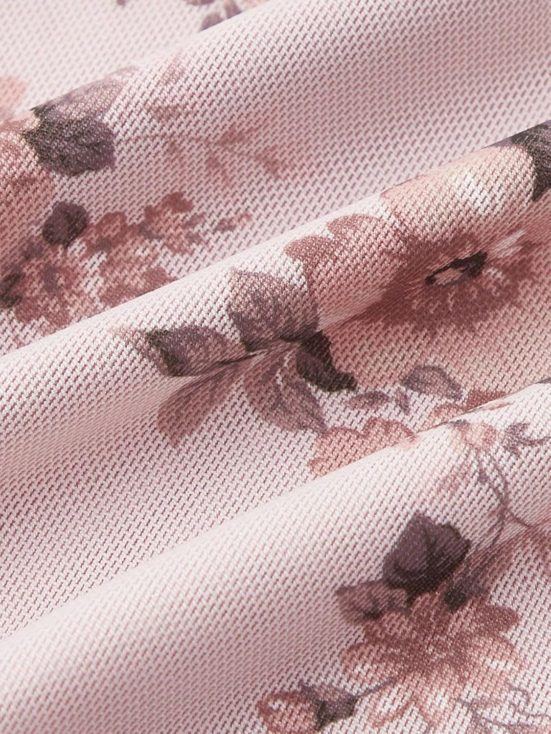 Milumia Women's Floral Mesh Ruffle Hem Maxi Skirt High Waisted Fishtail Long Skirts - Image 4