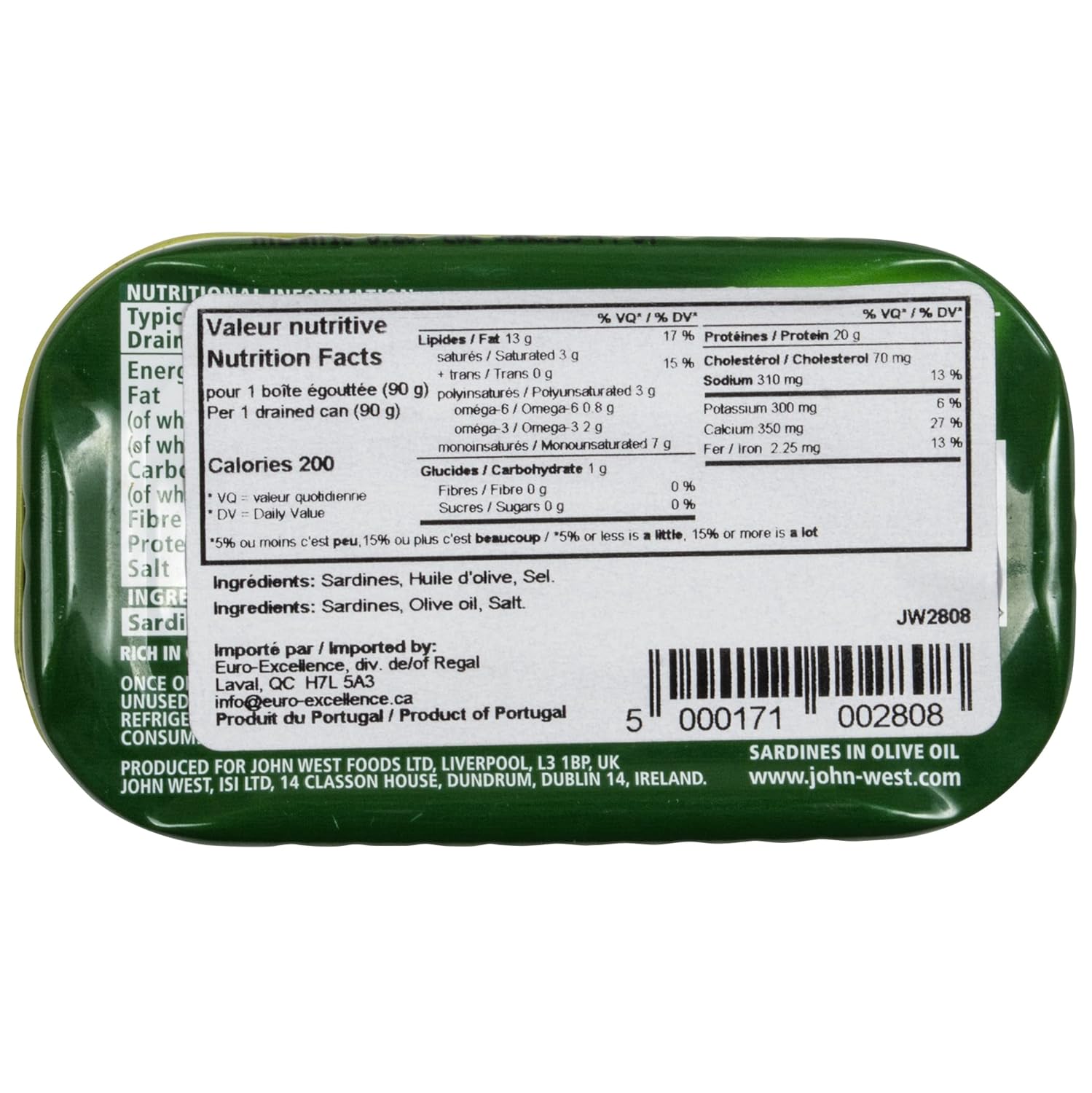 John West Sardines in Olive Oil (120g)