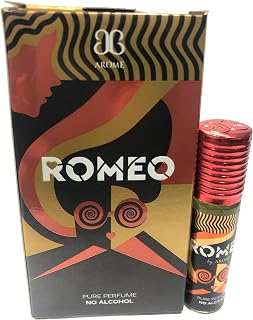 Arome Romeo Attar Perfume For Men Women I Non Alcoholic Roll On Attar I Usable For Gift I Pocket Scent I Long Lasting Price In India