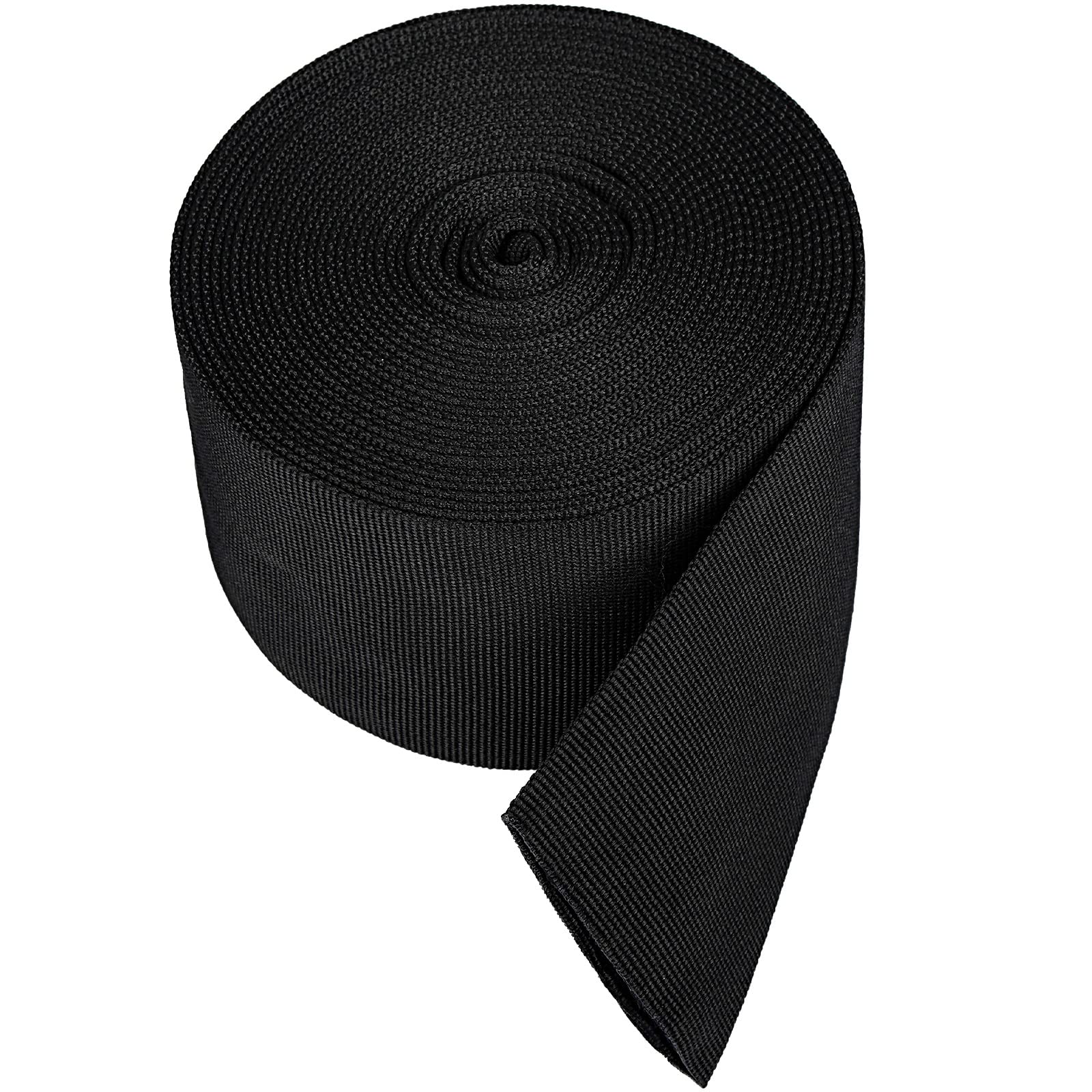 Nylon Protective Hose Sleeve Sheath Cable Cover Welding Tig Torch Hydraulic Hose, 2.25" ID, 25 Feet Length, Black