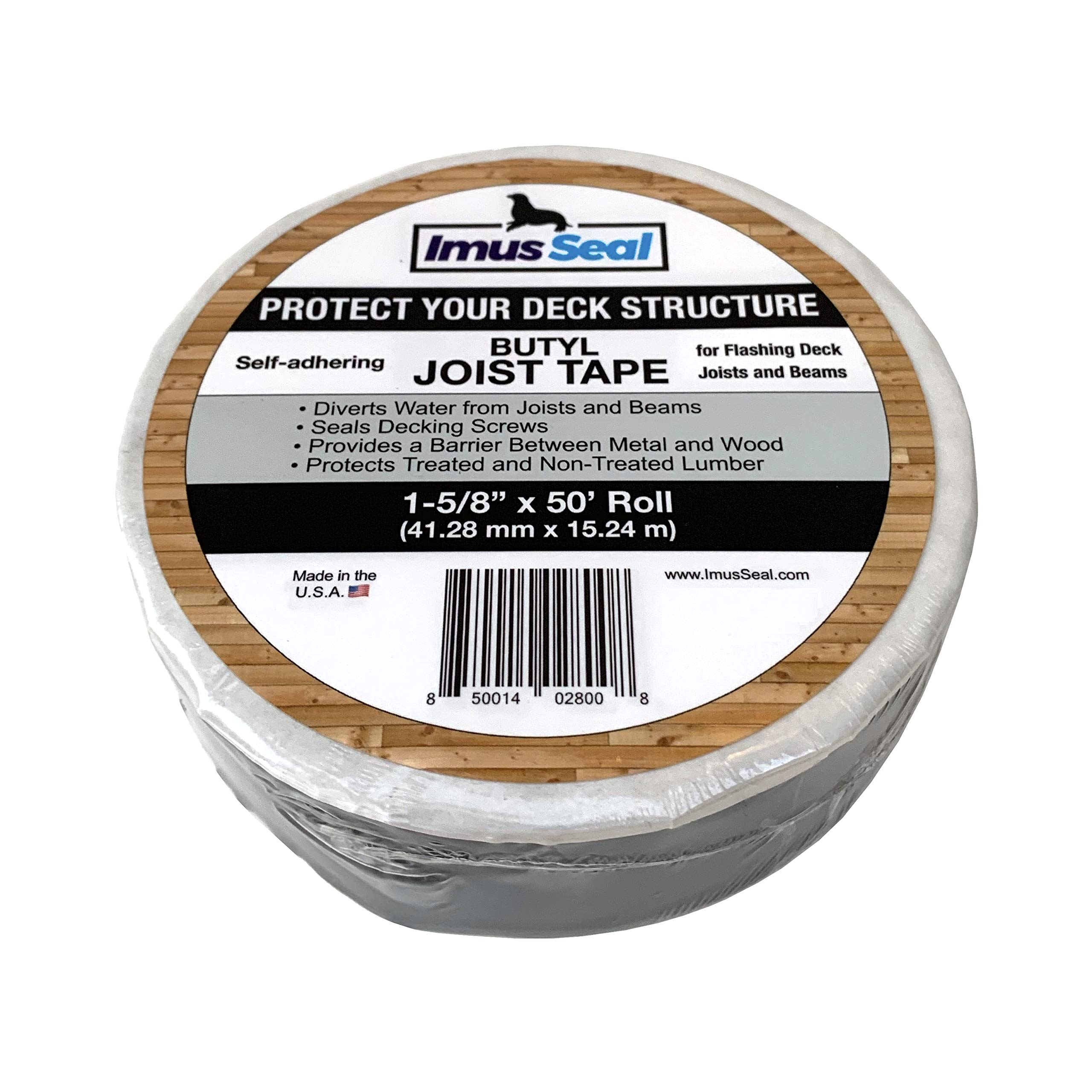 Buy Imus Seal Butyl Joist Tape for Flashing Deck Joists and Beams (15/