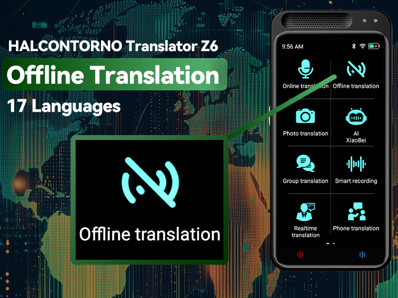 Amazon.com : HALCONTORNO Smart Translator Device - AI Real Time