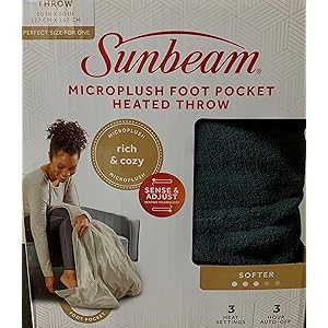 Sunbeam electric blanket foot warmer Clearance