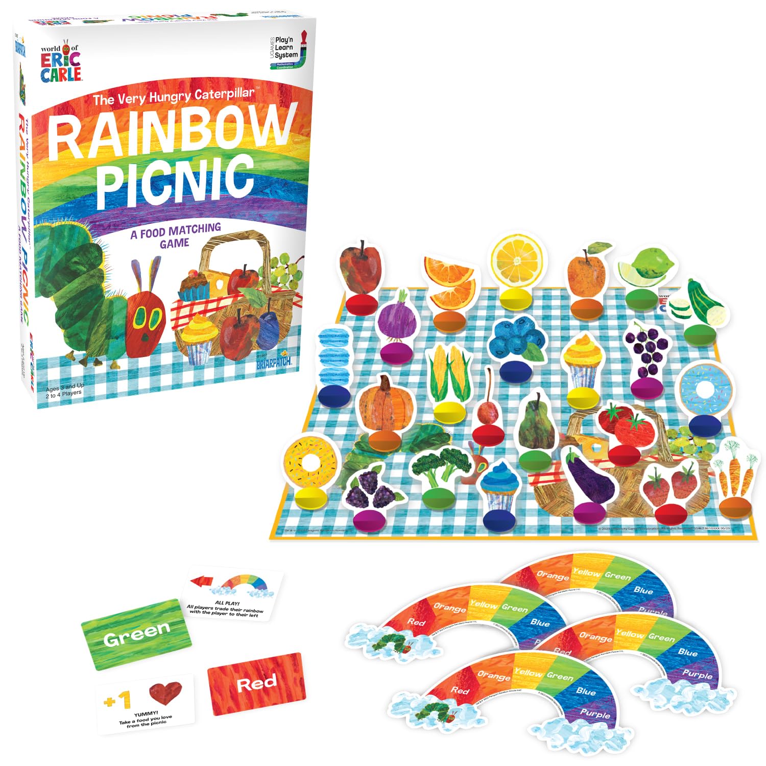 BriarpatchEric Carle Rainbow Picnic Game