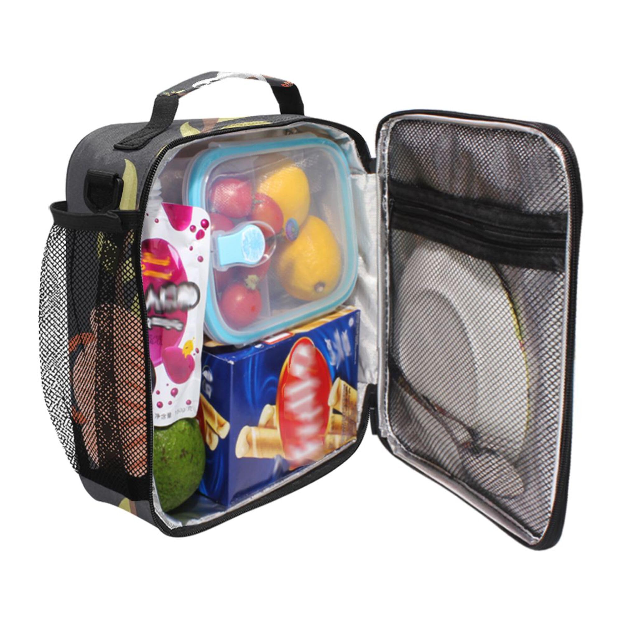ALAZA Lunch Bags for Boys Girls Fllow Your Dreams Cute Baby Sloth Reusable Insulated Lunch Box Thermal Meal Tote Kit - Image 4