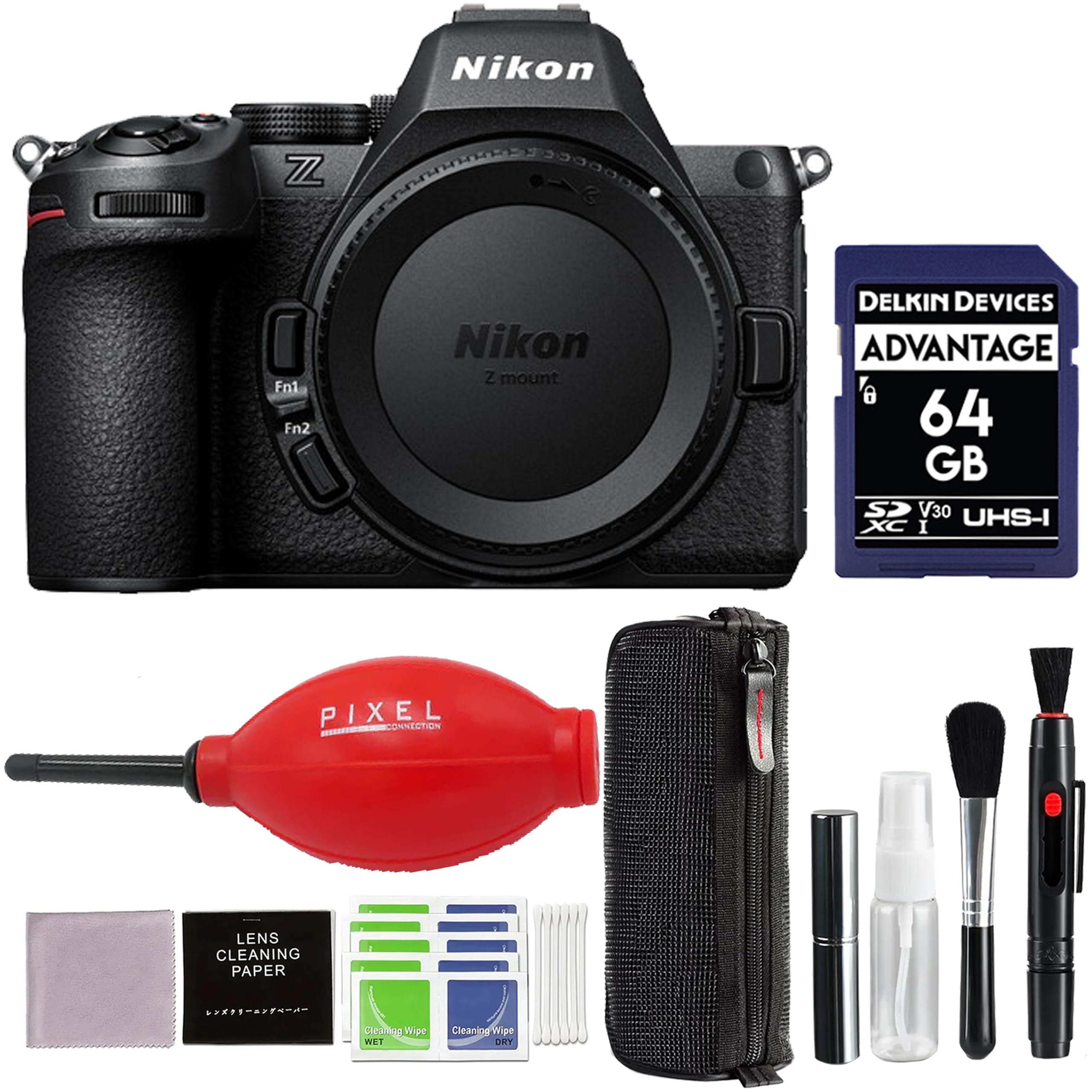 Amazon.com : Nikon Z5 II Mirrorless Camera (Black) with Advanced