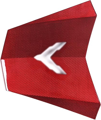 Miniatura 2 de Cubierta para emblemas para capó delantero de automóvil, compatible con Chevrolet Corvette C8 2020-2023 100% fibra de carbono real, 1 pieza de