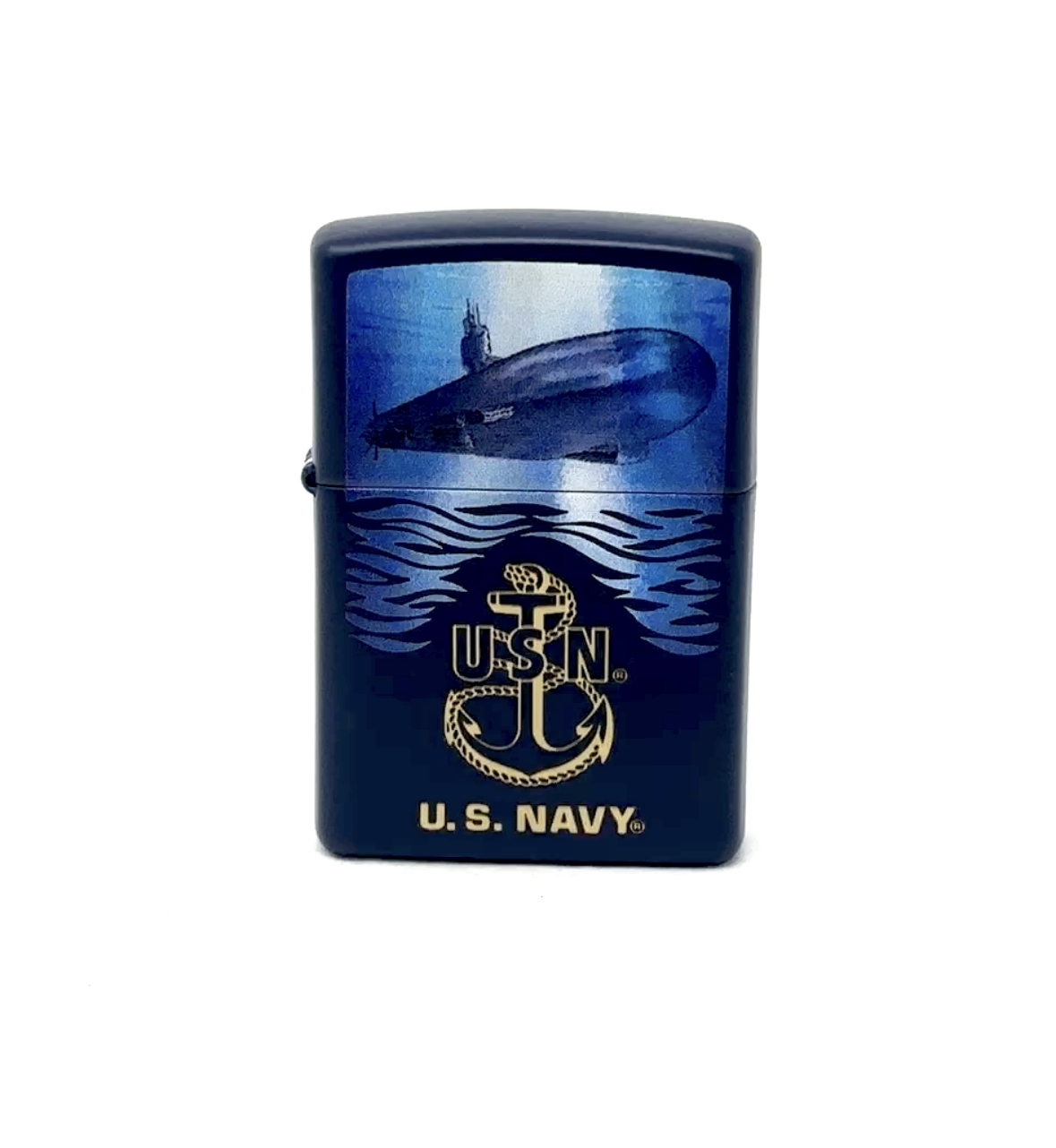Encendedor Zippo personalizado Navy Blue miniatura 7