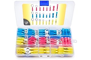 Heat Shrink Marine Automotive Wire Connectors (22-10 AWG, 120 pcs)
