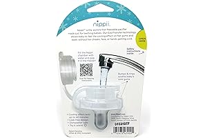 Freezable Pacifier for Happy Teething Babies