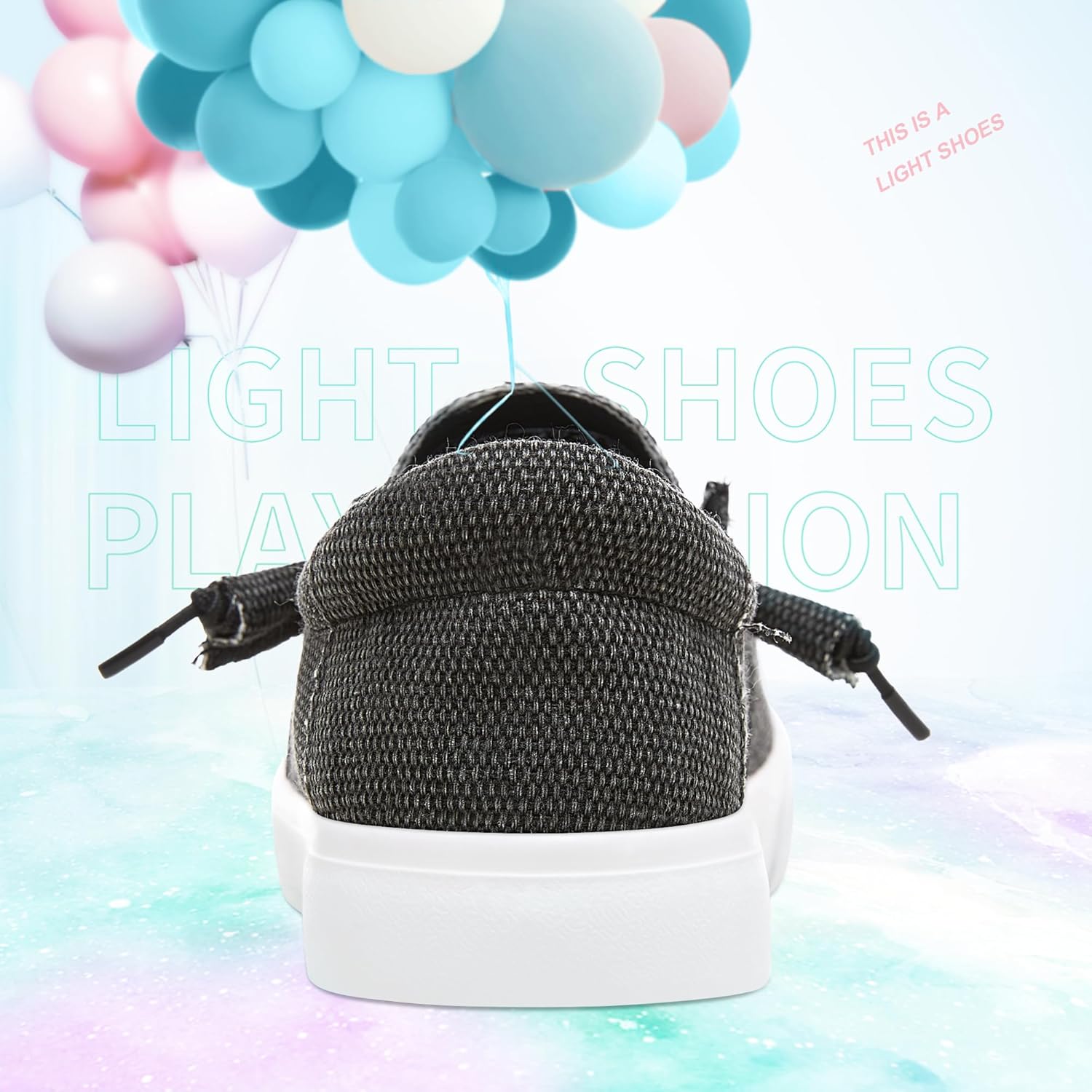 Obtaom Women Canvas Loafers Light-Weight Slip on Loafers Comfortable Boat Lace up Canvas Fishion Sneakers - Image 5