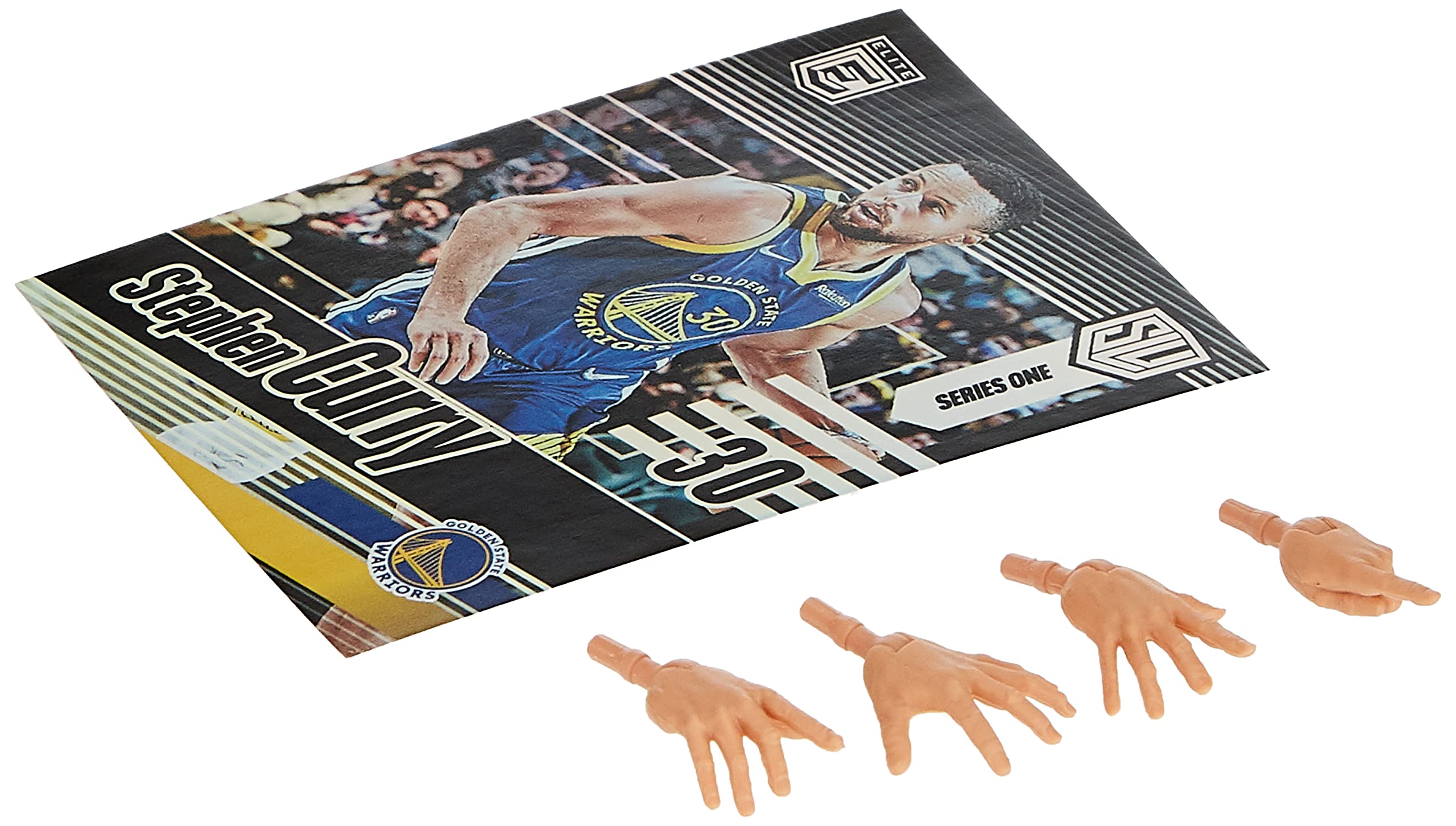 NBA x Hasbro Stephen Curry Golden State Warriors Starting Lineup Series 1  Action Figure