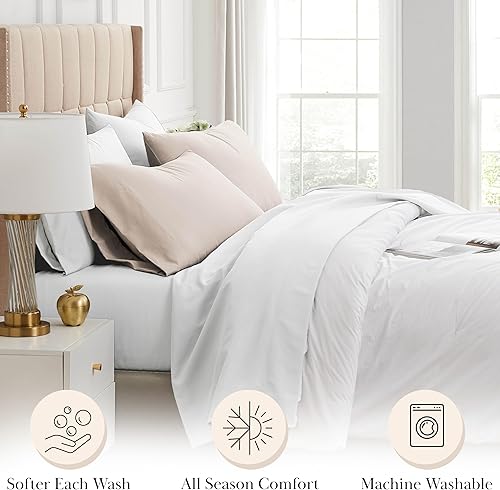 Miniatura 315 de Southshore Fine Living, Inc. Juego de 2 fundas de almohada de tamaño estándar, se adapta a almohadas de tamaño matrimonial, individual, queen, 10