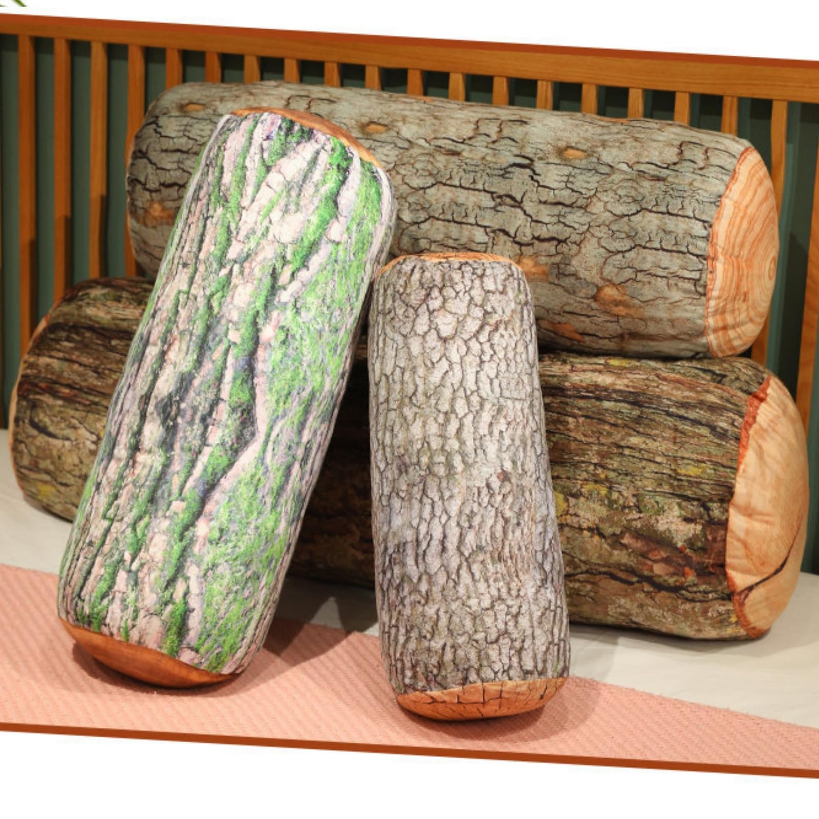 Amazon.co.jp: 木の切り株 ぬいぐるみ 各種サイズ 可愛い 模造切り株