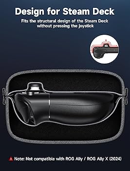 Amazon.com: JSAUX Carrying Case Compatible with Steam Deck