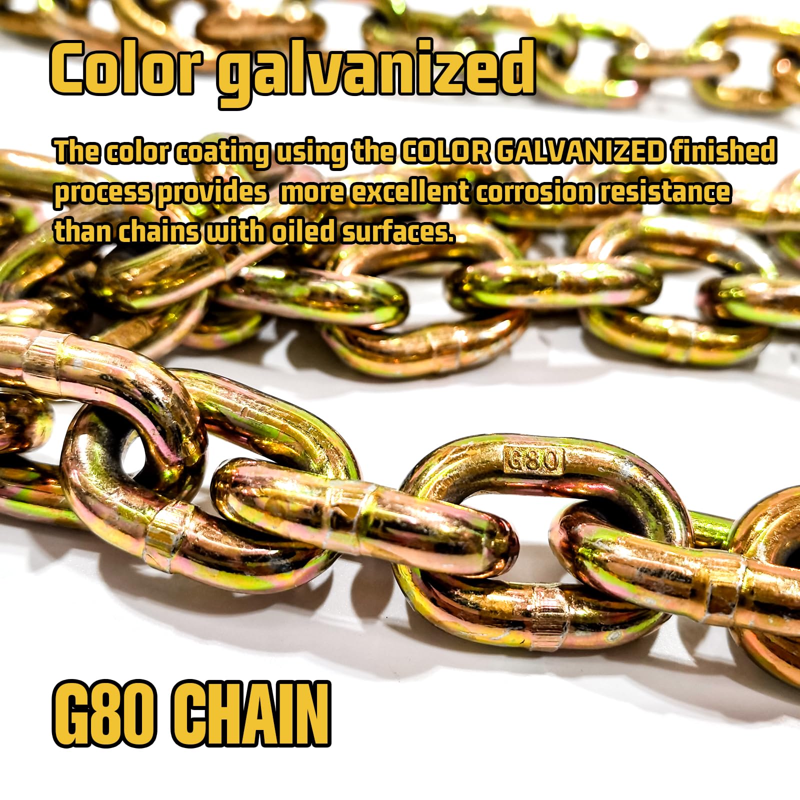 Snapklik.com : G80 Log Chain 5/16 X 14 Ft Tow Chain