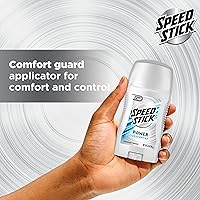 Vista 6 de Speed Stick Desodorante antitranspirante para hombre, sin perfume, 3 onzas, paquete de 4