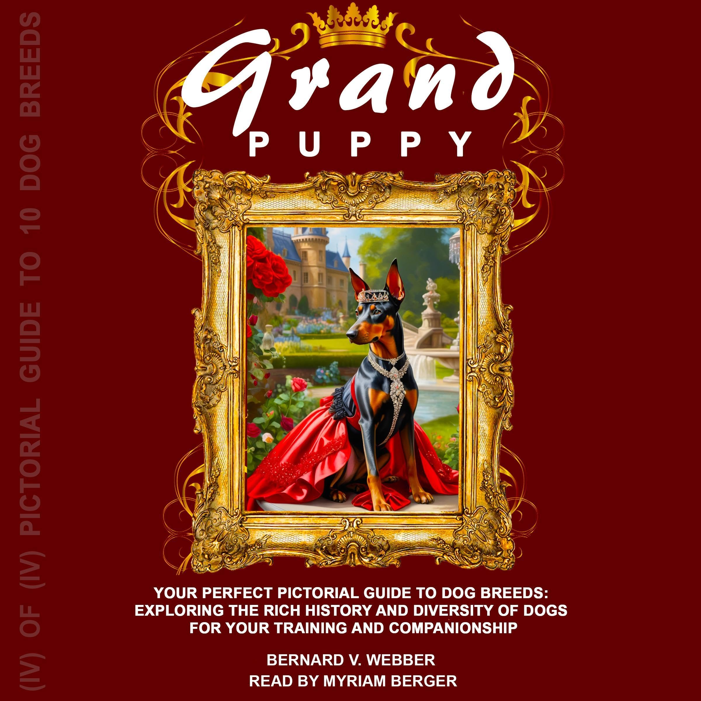 Cover art for Grand Puppy: Your Perfect Pictorial Guide to Dog Breeds: Exploring the Rich History and Diversity of Dogs for Your Training and Companionship