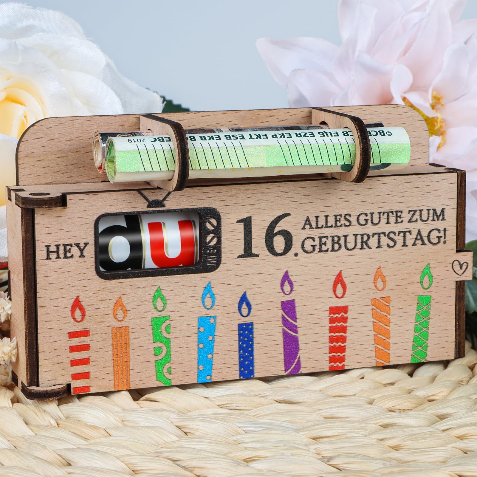 Sweet 16 Geschenkset Für Mädchen - Geburtstagsgeschenk Mit Becher, Socken, Armband