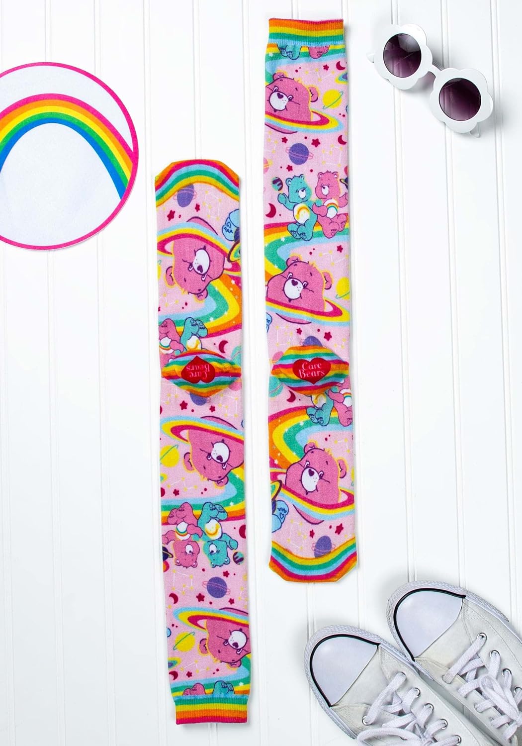 Friends Forever Care Bears Long Socks