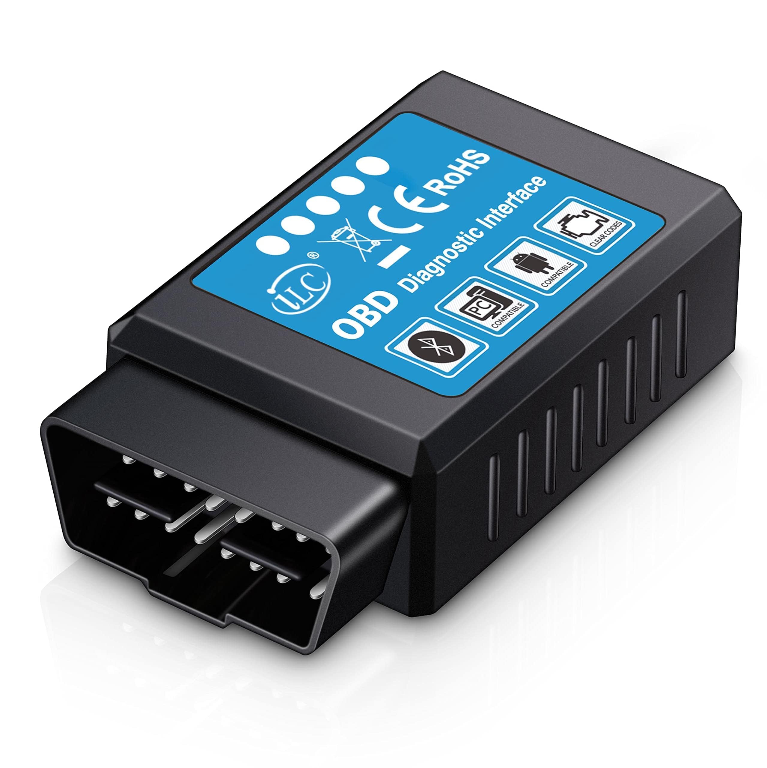iLC OBD2 OBD Bluetooth Samochodów Diagnostyka Skaner Narzędzie ES OBD2 - Kompatybilny z Android i Windows Urządzenie (nie dla Apple iPad iPhone)