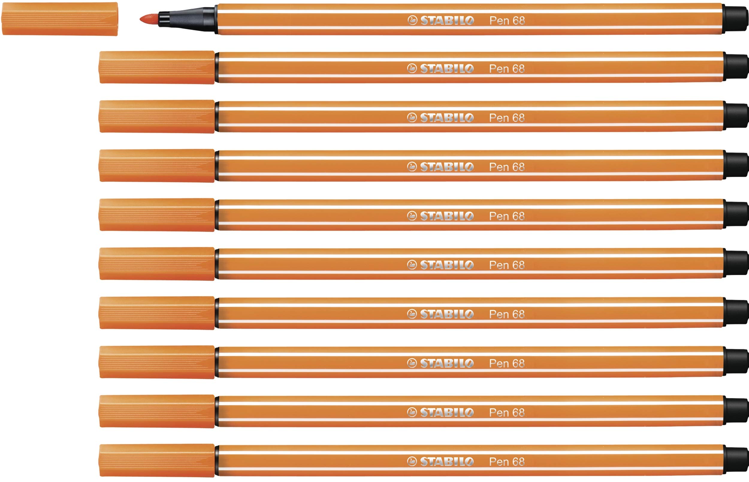 STABILO - Rotulador premium - Pen 68 - Pack de 10 - rosa neón — view 13