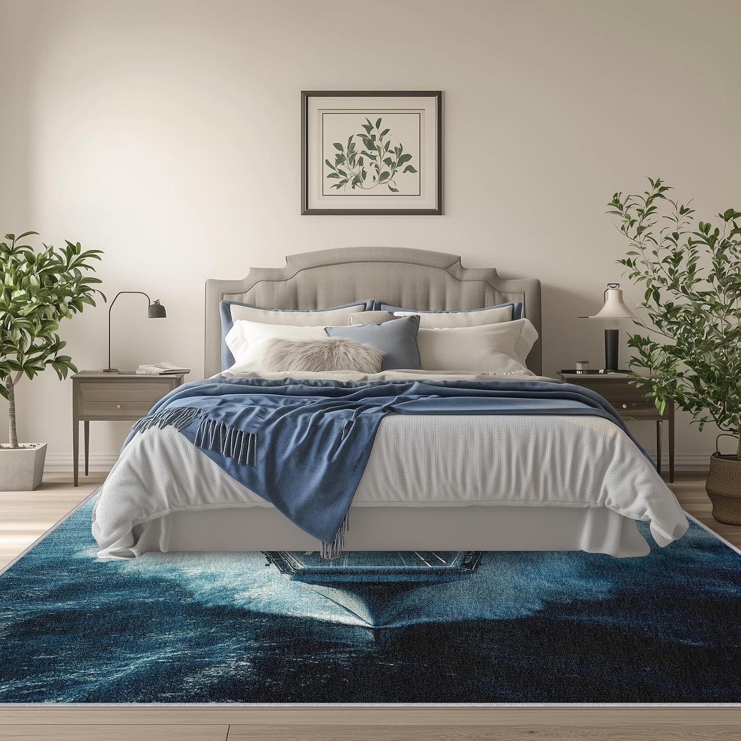 Military Aircraft Carrier Rugs 2x3 for Entryway Nautical Warship Area Rugs for Kitchen Bedroom Army Carpet Soft Low Pile Non Slip Washable Carpet Indoor Home Decor
