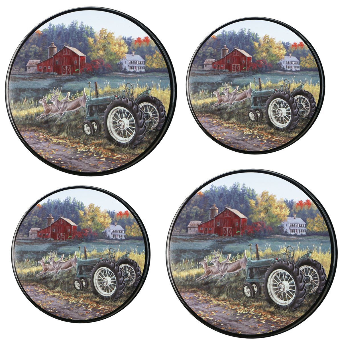 Fundas para quemadores eléctricos Reston Lloyd juego de 4 tapas redondas para placas