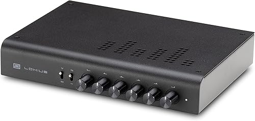 Schiit Lokius Ecualizador de control de tono equilibrado de 6 bandas (negro)