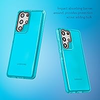 Vista 2 de SteepLab Funda de barrera para Samsung Galaxy S21 Ultra (pantalla de 6.8 pulgadas), funda absorbente de impactos con protección completa contra