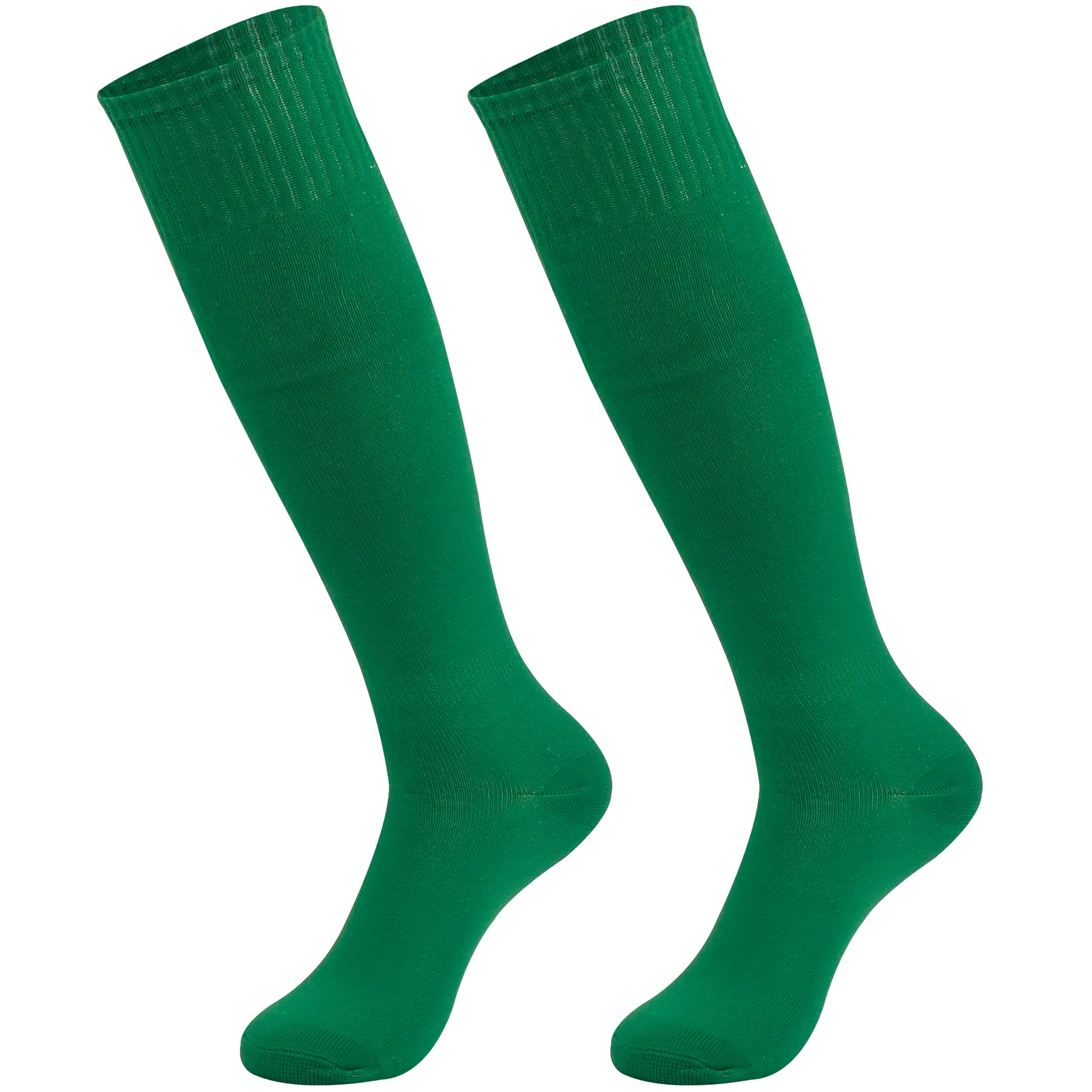 Unisex Soccer Socks,Sports Knee High Tube Long Team Socks Football Socks 2/6/10 Pairs