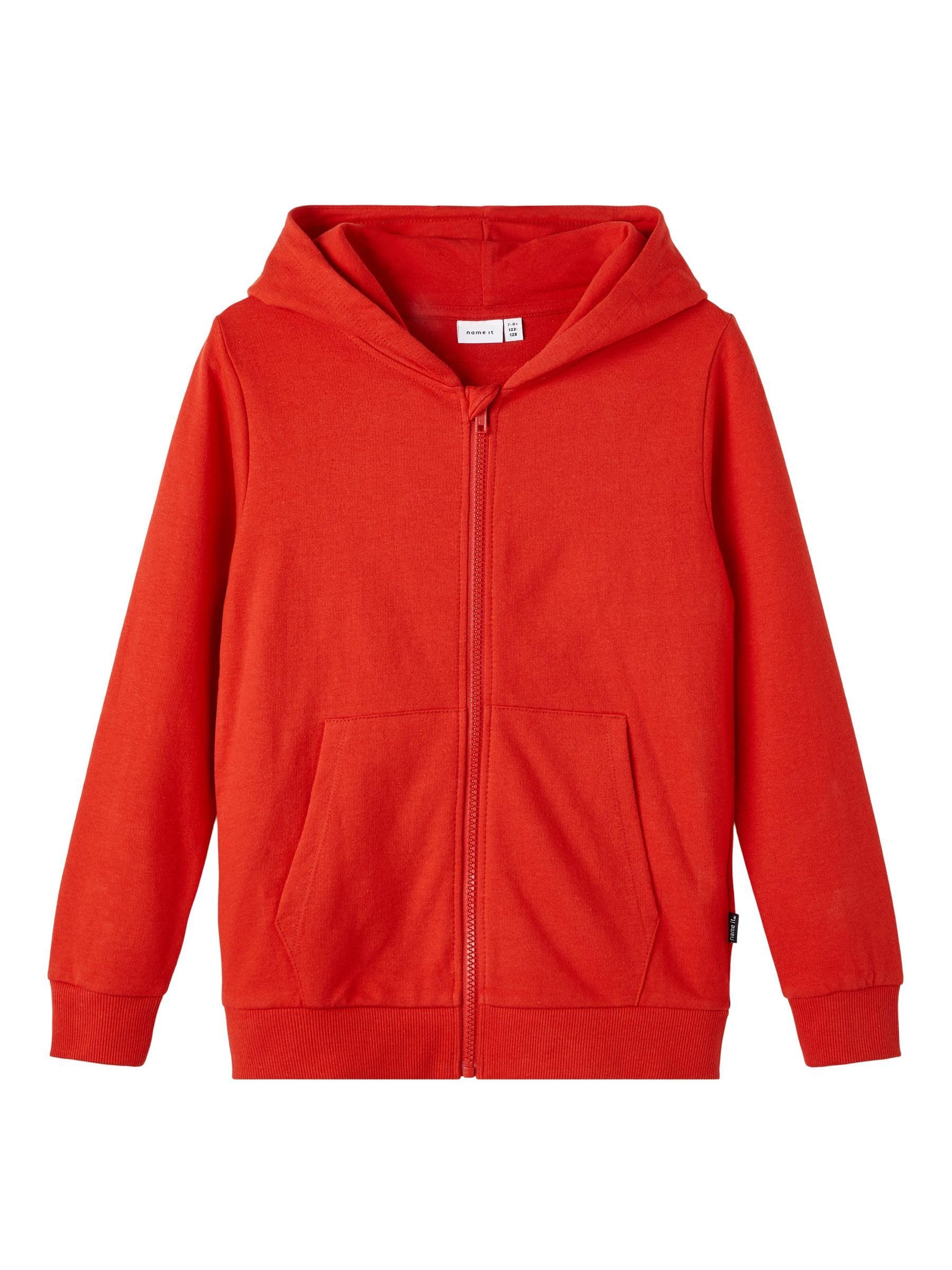 Name IT Nkmnesweat Card W Hood UNB Noos Chaqueta con Capucha Niños (Pack de 1)