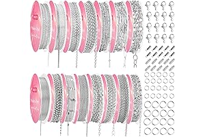 Chain Kit for Jewelry Creation: Premium Materials for Crafting Expression