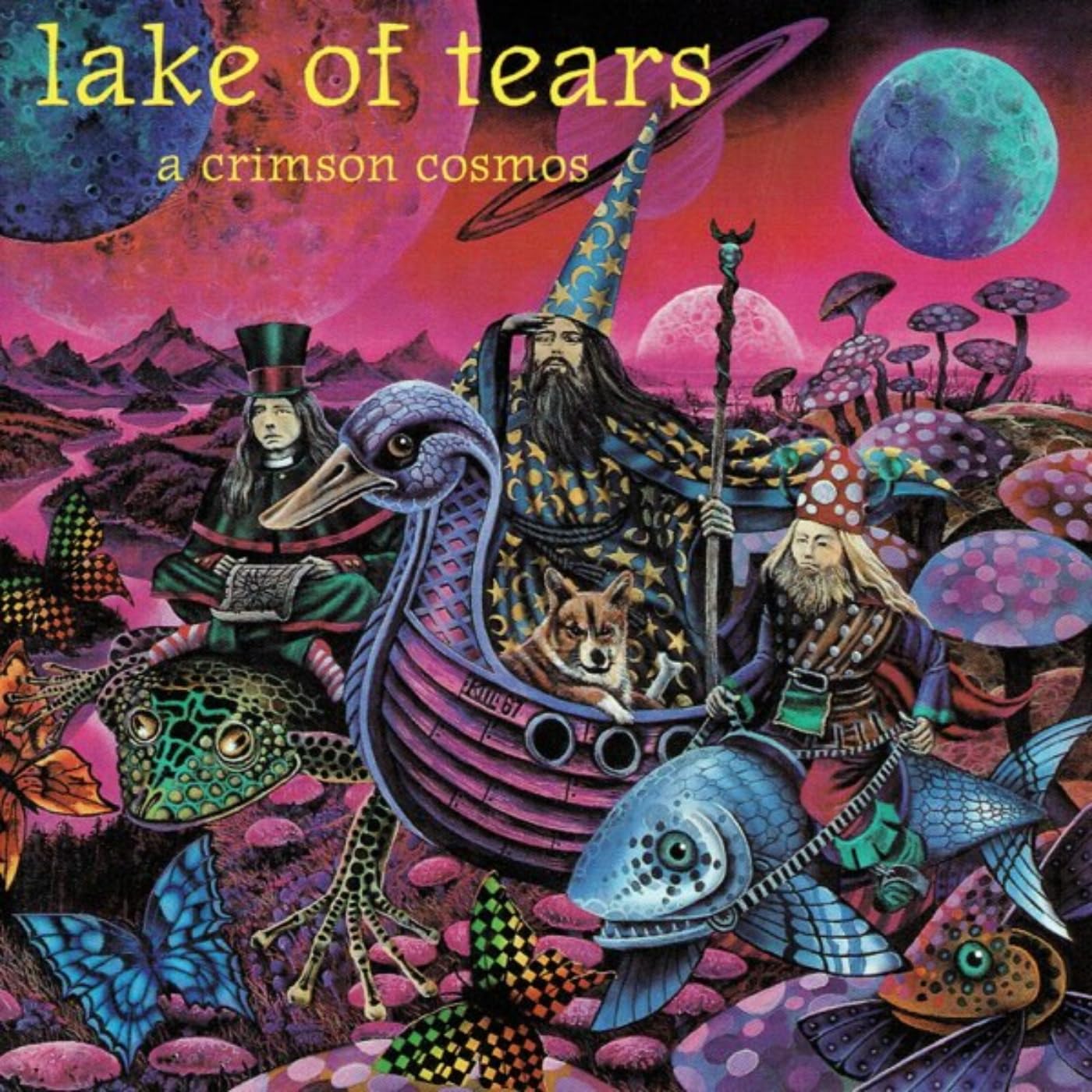 LAKE OF TEARS - A Crimson Cosmos - limited hand-numbered gatefold LP + booklet