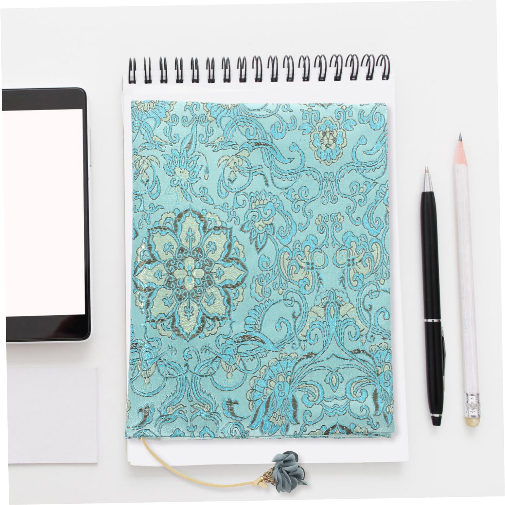 HOMSFOU 4 Pezzi Copertina Decorativa per Libri Protezione Antistrappo e Antisfregamento per Note e Libri Scolastici Design Elegante e Resistente per Ogni Occasione