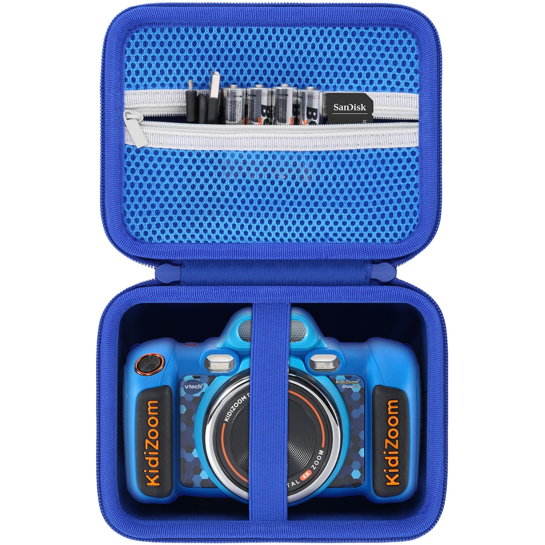 co2CREA Étui de Voyage Rigide Housse Cas pour VTech KidiZoom Duo Camera FX Kids Appareil Photo